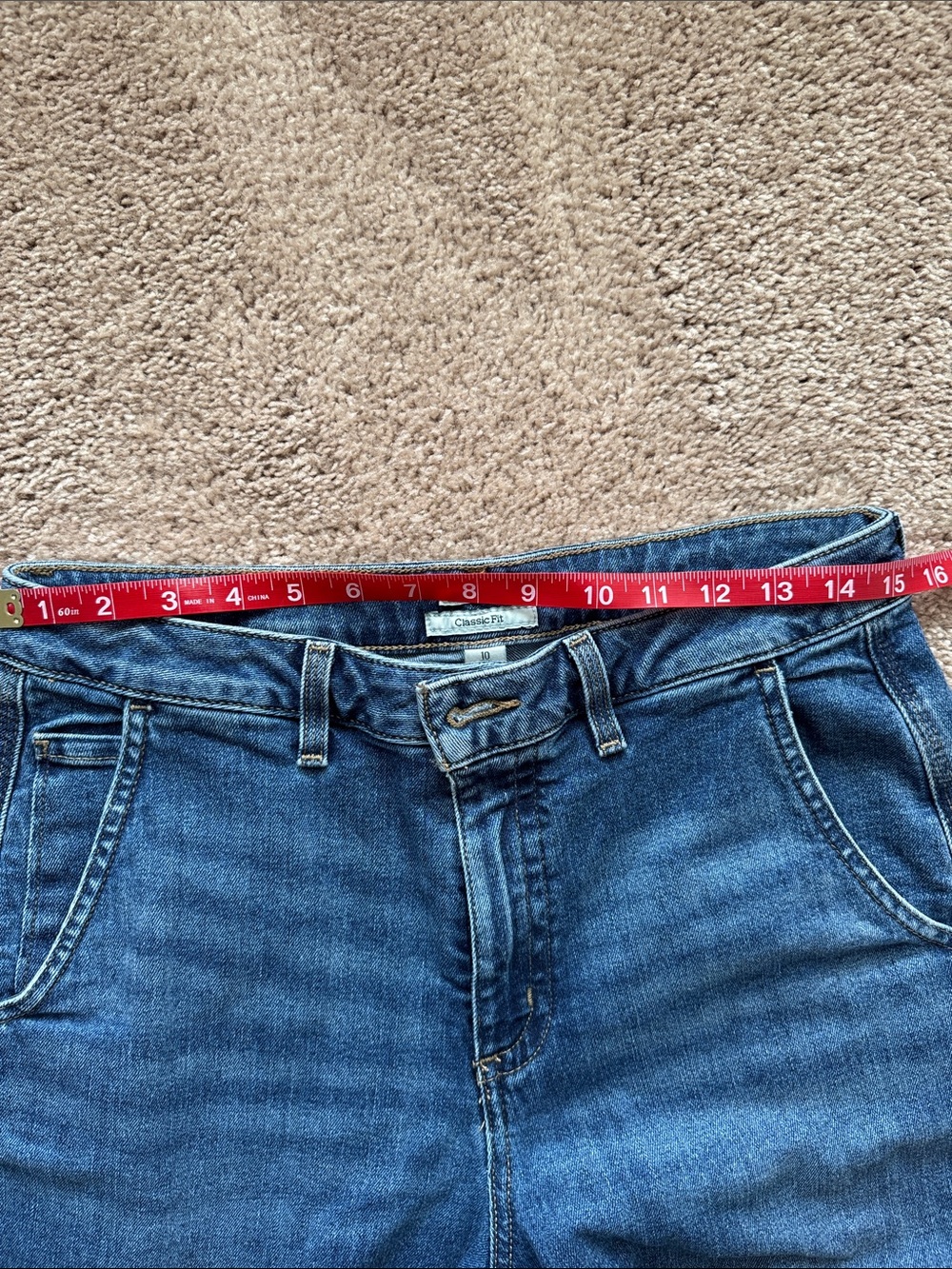 L.L. Bean Indigo Wide-Leg Jeans - Picture 5 of 6